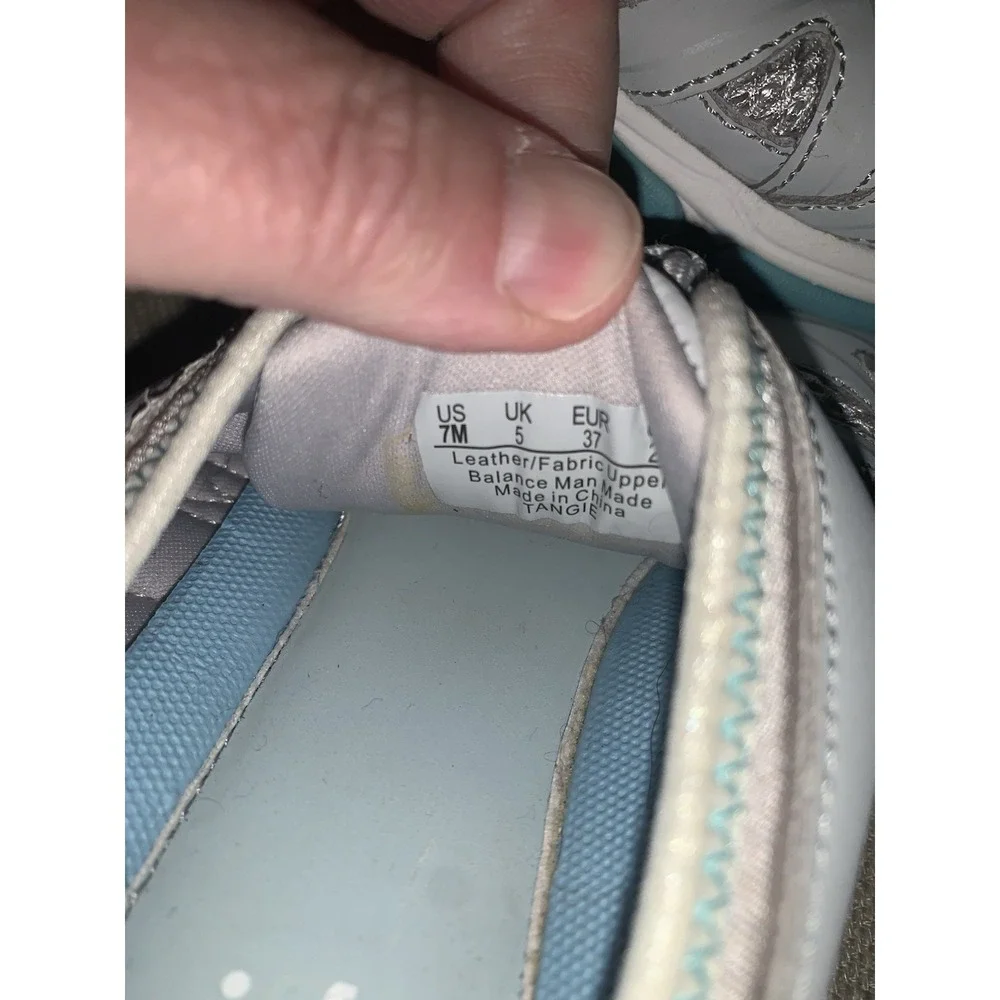 Ryka Womens Shoes 7 Tangie Gray White‎ Blue